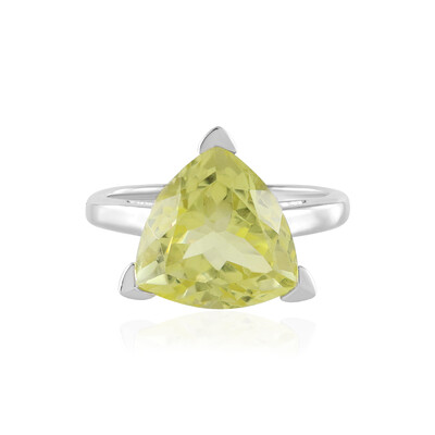 Ouro Verde-Quarz-Silberring