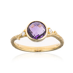 Amethyst-Goldring (Smithsonian)