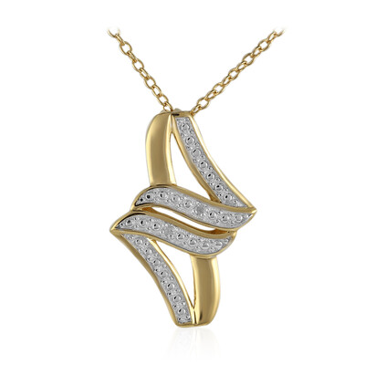 I3 (I) Diamant-Silberhalskette