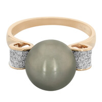 Tahitiperlen-Goldring