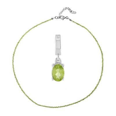 Peridot-Silberset