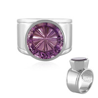 Lavendel-Amethyst-Silberring