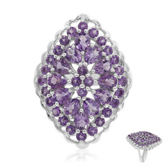 Amethyst-Silberring
