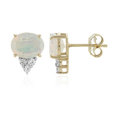 Welo-Opal-Goldohrringe (La Revelle)