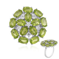 Peridot-Silberring