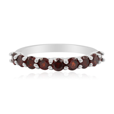 Granat-Silberring
