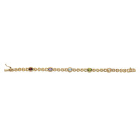 Edelstein-Silberarmband