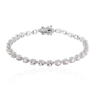 Marropino-Morganit-Silberarmband