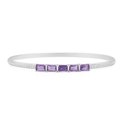 Amethyst-Silberarmreif (Remy Rotenier)