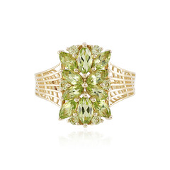 Peridot-Goldring (Ornaments by de Melo)