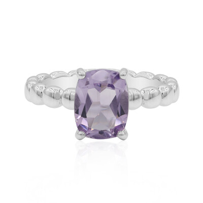 Lavendel-Amethyst-Silberring