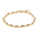 Bolivianischer Amethyst-Silberarmband