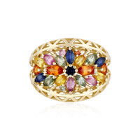 Saphir-Goldring (Ornaments by de Melo)