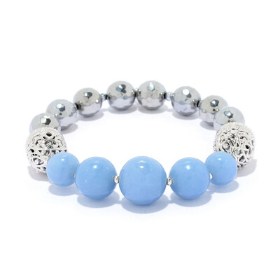 Edelstein-Silberarmband (Dallas Prince Designs)