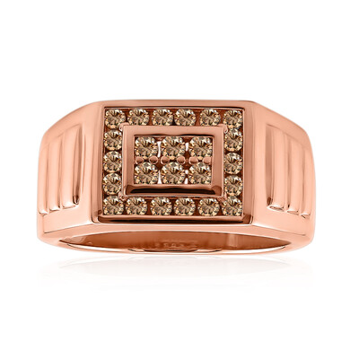 SI1 Argyle-Rose de France-Brillant-Herren-Goldring (Annette)