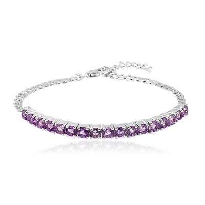 Amethyst-Silberarmband