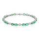 Sambia-Smaragd-Silberarmband