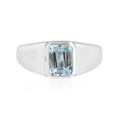 AAA-Aquamarin-Platinring (KM by Juwelo)