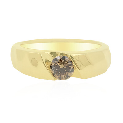 SI2 Argyle-Schokoladen-Diamant-Goldring (de Melo)