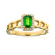 AAA-Kenianischer Tsavorit-Goldring (CIRARI)