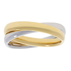 Bicolor-Goldring