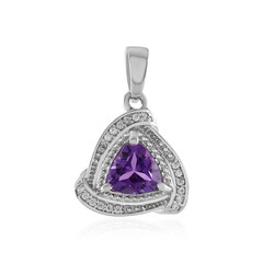 Sibirischer Amethyst-Silberanhänger
