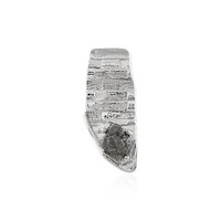 Silberfarbener Diamant-Silberanhänger