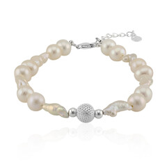 Keshi-Perlen-Silberarmband (TPC)