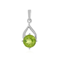 Peridot-Silberanhänger