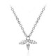 Zirkon-Silbercollier