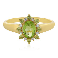 Peridot-Silberring