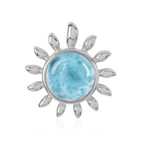Larimar-Silberanhänger
