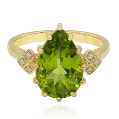 Mandschurischer Peridot-Goldring