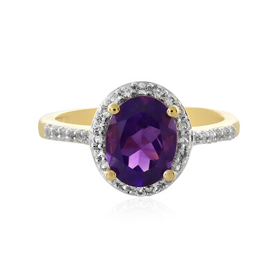 Sambia-Amethyst-Silberring