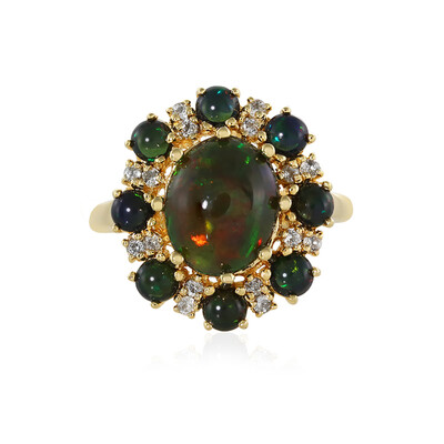 Mezezo-Opal-Silberring