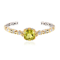 Ouro Verde-Quarz-Silberarmreif (Gems en Vogue)
