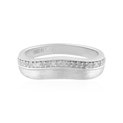 I4 (J) Diamant-Silberring
