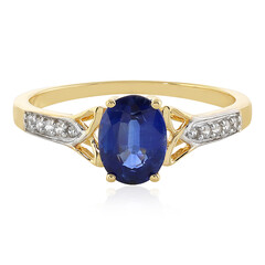 Kyanit-Goldring (Odyssey by Hannah)