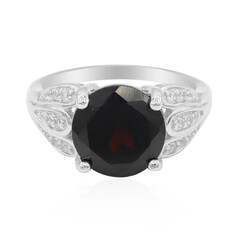 Granat-Silberring