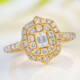 SI1 (H) Diamant-Goldring (CIRARI)