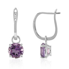 Amethyst-Silberohrringe