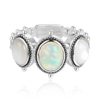 Edelstein-Silberring (Dallas Prince Designs)