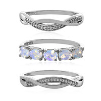 Welo-Opal-Silberringe