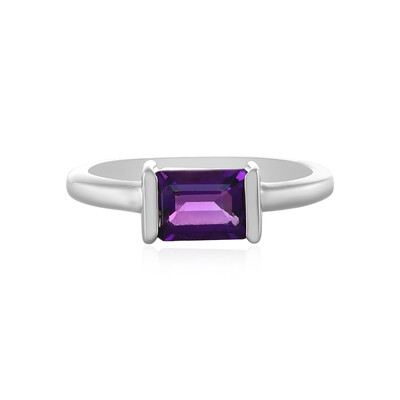 Sibirischer Amethyst-Silberring