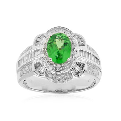 AAA-Kenianischer Tsavorit-Goldring (CIRARI)
