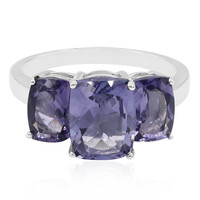 Blaubeer-Quarz-Goldring