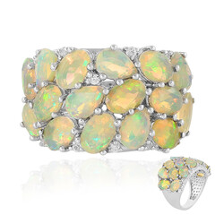Welo-Opal-Silberring