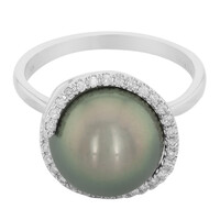 Tahitiperlen-Goldring