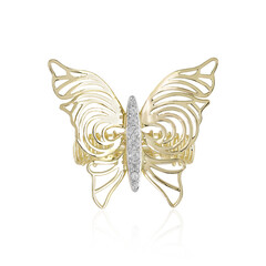 Zirkon-Goldring (Ornaments by de Melo)