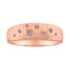 Pinkfarbener I3 Argyle-Brillant-Goldring (Mark Tremonti)